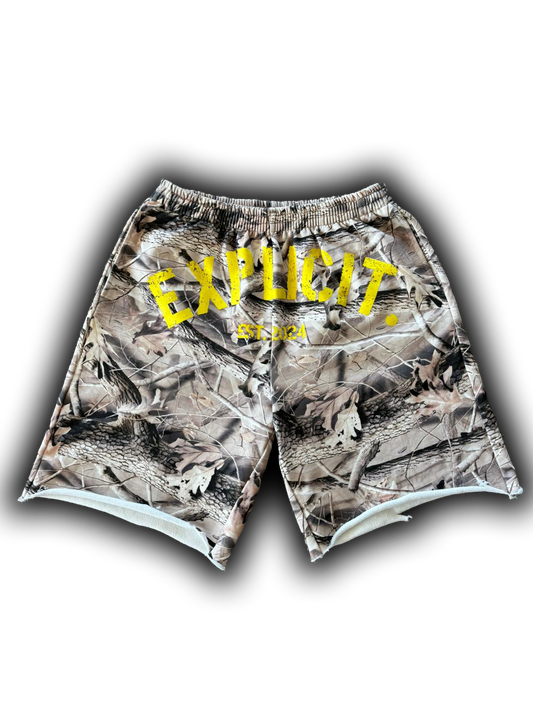 Explicit Camo Shorts